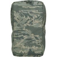 Utility Pouch, Approx.6.25" x 3D" x 11.5H", MOLLE, ABU